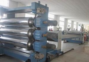 China Auto PE PC Hollow Sheet Extrusion Line , PP Hollow Plastic Board Production Line wholesale