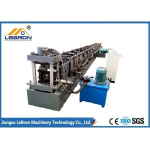Hydyaulic Cutting Storage Rack Roll Forming Machine For Supermarket Pallet Rocks