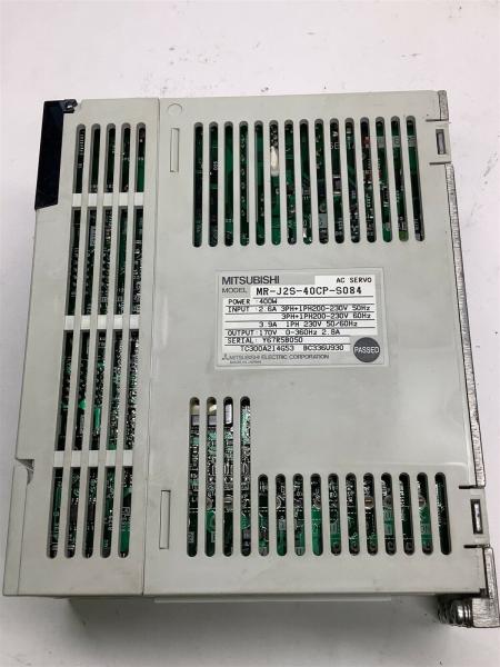 Quality Mitsubishi MR-J2S-40CP-S084 Programmable Servo Amplifier Controller for sale