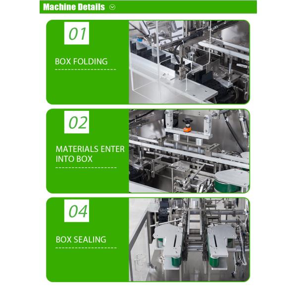 Automatic Cartoning Machine Pharmaceutical Blister Medicine Cosmetic Toothpaste Boxing And Packaging Cartoner Machine