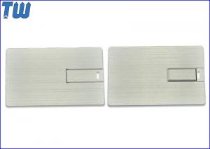China Whole Metal Business Card 32GB USB3.0 Pen Drive Twister UDP Design wholesale