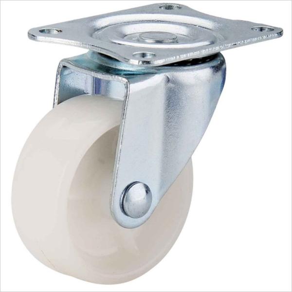 2 inch white polypropylene caster