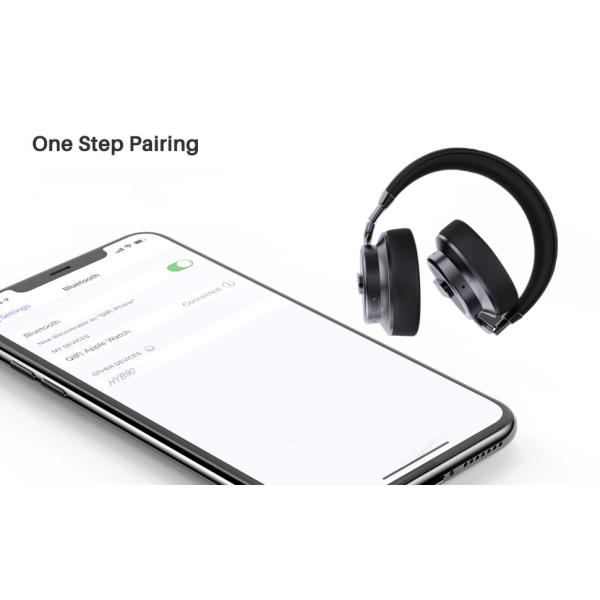 95dB Active Noise Cancelling Earphones Soft Earmuffs ANC TWS Earbuds