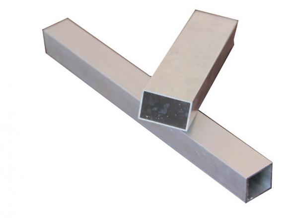 Quality Powder Coating Aluminum Extrusion Rectangular Tube for Guide Rail for sale