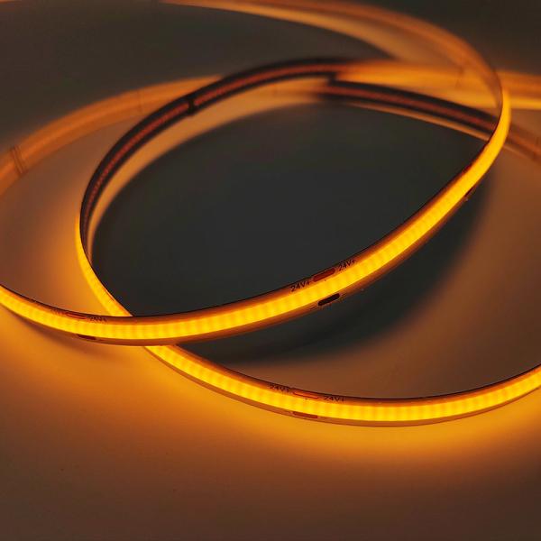 320 Chips Cob Led Rgb 24V 9.6W Dot Free Cob LED Tape Light