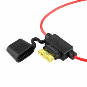 In-Line ATC ATO Blade Fuse Holder With Cover