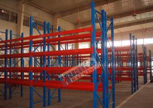 China Q235B Steel Pallet Rack Shelving 2500kg Warehouse Racking System wholesale