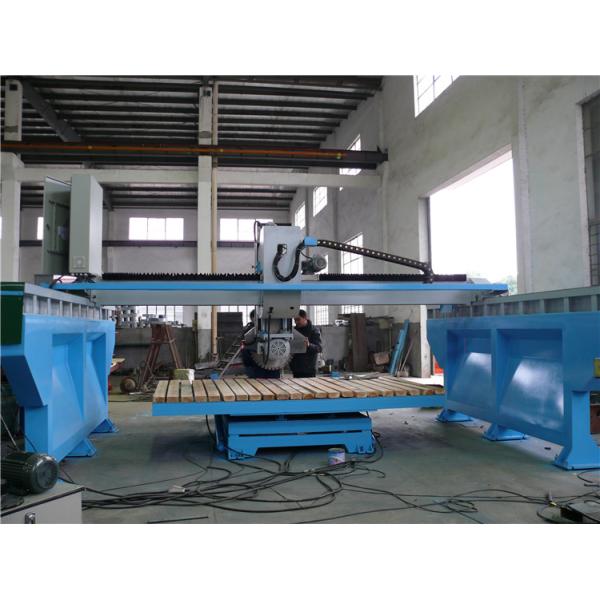 Infrared Bridge 45 Degree Head Tilting Stone Cutting Machine For Marble And Granite