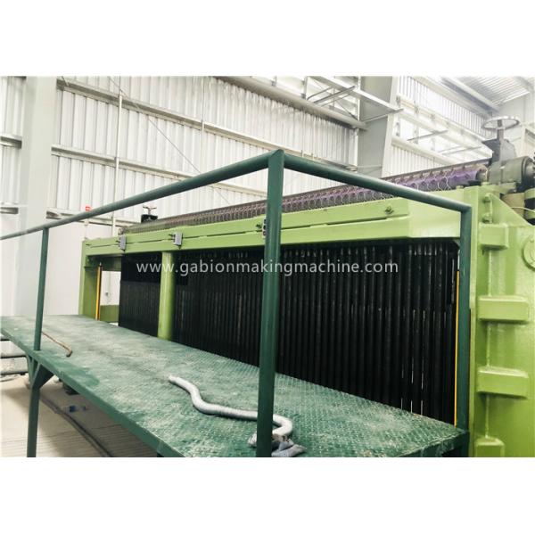Zinc / PVC Wire Coating Machine , Wire Mesh Fence Machine With Automatic Oil