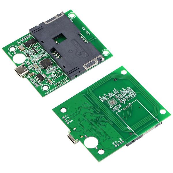 Quality C2-AMU-00 Dual-Interface 2-in-1 IC Card Reader Module ISO14443A Protocol Reader ISO7816 Protocol Reader for sale