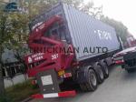 Customized Dimensions Container Side Loader Trailer With Self Loading 37 Tons