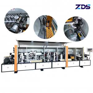 China ABS PVC Melamine Edge Banding Machine 380V 3HP Pre Milling Edge Bander Wood Based Panels Machinery on sale