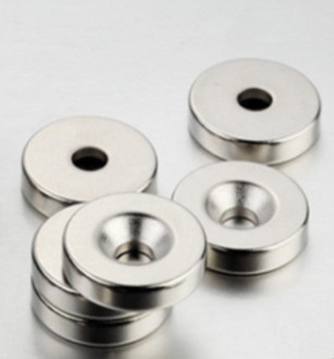 Custom Sintered NdFeB Magnets , Speaker Neodymium Magnets Arc