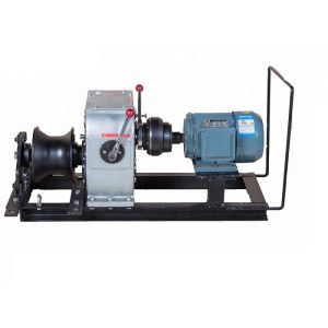 China 220 Volt Cable Pulling Tools Electric Engine Powered For Underground Power Site wholesale