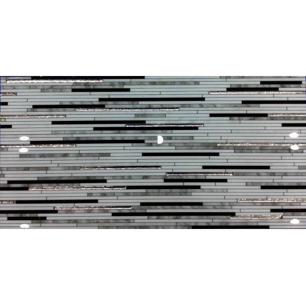 30x60cm Golden Flower Pattern Polished Tile for Floor and Wall