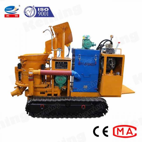 Quality Hydropower Projects Trailer Dry Shotcrete Machine For Canal Lock Simple Operation for sale