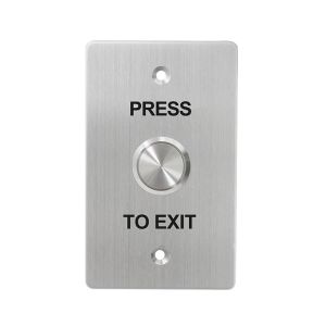 China Stainless steel Push To Release Button Customised Sign Super Contact Area wholesale