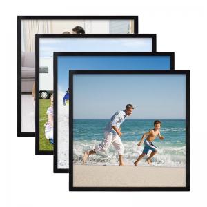 China Plastic Removable Picture Frames 4x6 5x7 8x10 Europe Style Decorative Wall Black Picture Frame wholesale