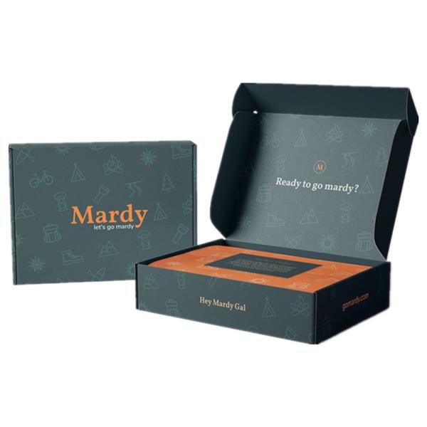 Varnishing Craft 6x4x3 Shipping Boxes Custom Kraft Mailers For Shoes Clothes