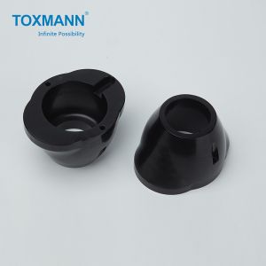 China AL7075 Aluminum Components Of CNC Machine Black Anodizing Surface wholesale