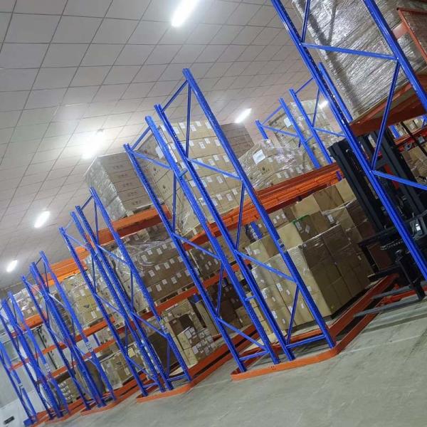 Heavy Duty Warehouse Very Narrow Aisle Racking System Narrow Aisle Racking 1000-2000kg