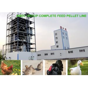 Automatic Poultry Food Processing Machine Stable Performance CE / ISO Certificat
