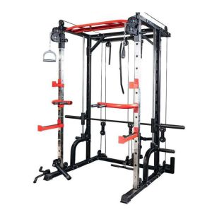 Buy cheap 2026 Smith Power Rack Gym Strength Training Equipment Integrated Weightlifting from wholesalers