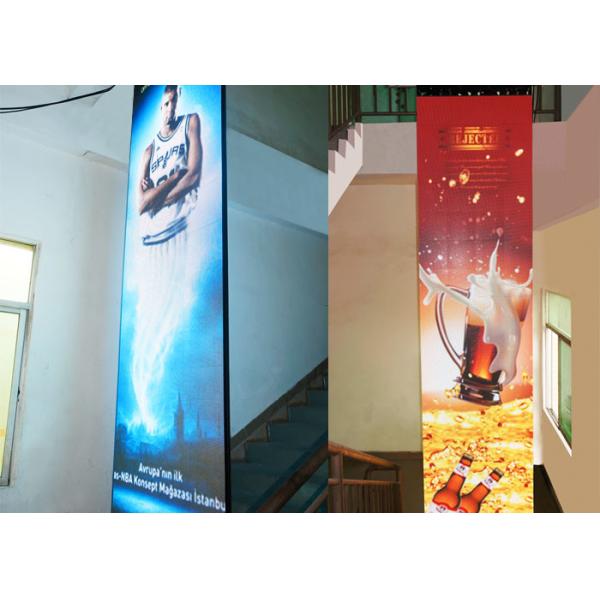 Embedding Black Full Color LED Display Module Indoor 37mm thickness 48dots x