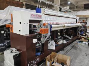 China 128 Inch High Speed Embroidery  And Quilting Machine For Bedcover wholesale