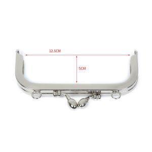 China Alalamu Square Bag Clutch Frame Hardware Burr Free ISO9001 wholesale