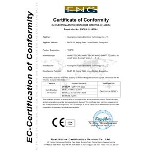 Guangzhou Kapha Electronic Technology Co., Ltd. Certifications