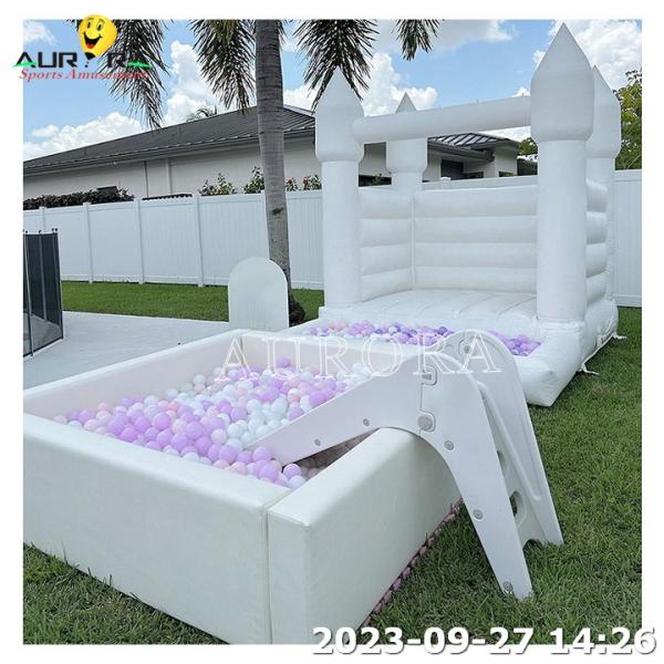 Party Rental Equipment Foam Play Inflatable Bounce House Kids Soft Play Ball Pit