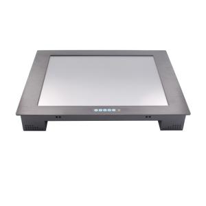 China 19 Inch Front IP65 Panel Mount Industrial Monitor With Resistive Touch wholesale