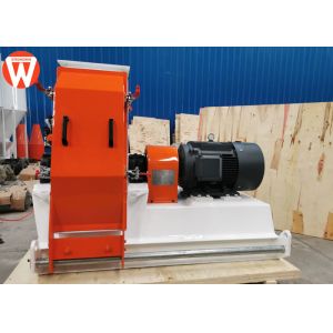 China 22KW Tear Circle Animal Feed Crusher Hammer Mill Machine With Impeller Feeder wholesale