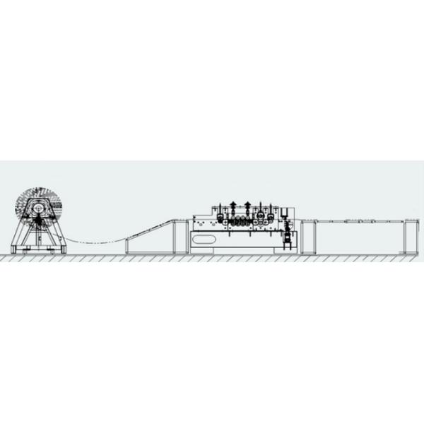 Metal Steel Sheet Cut To Length And Slitting Line 25-35m/Min