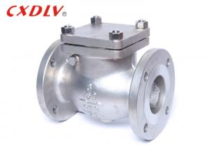 China ANSI H44 Flange Type Swing Non Return Valve 10 Inch Stainless Steel / Carbon Steel on sale