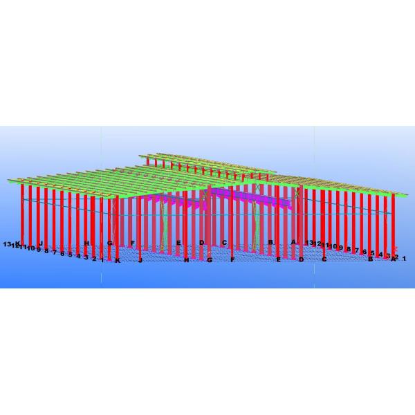 ISO Standard Prefab Structural Steel Building Frame Project One Stop Solution