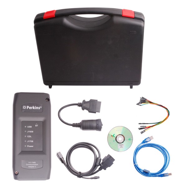 Truck Diagnostic Tool Perkins EST Interface EST Diagnostic Adapter V2011B