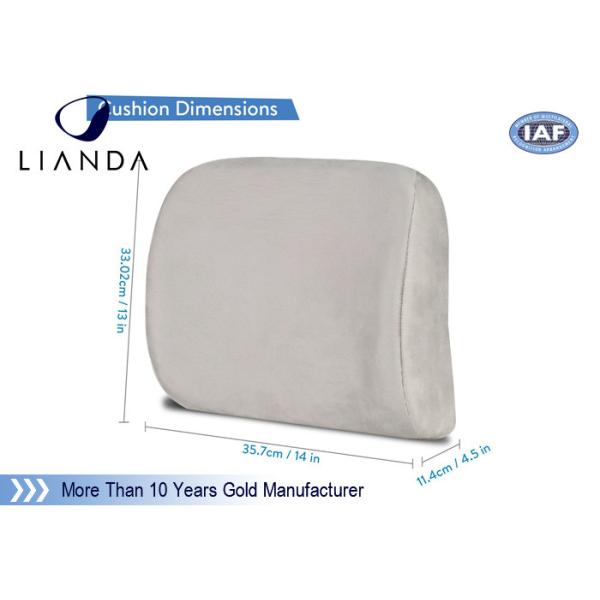 Mesh car office chairs Memory Foam Cushion contour lumbar back support