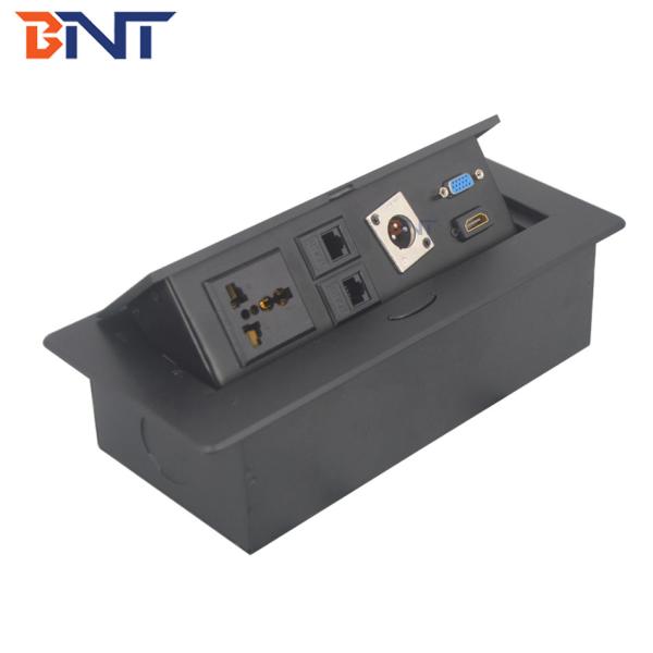 used in office desk conceal design table pop up media outlet BD621