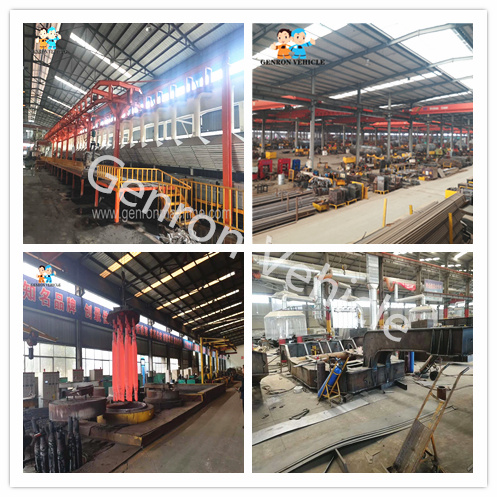 Strong Bearing 40 Feet U Shape 40cbm Dump Semi Trailers