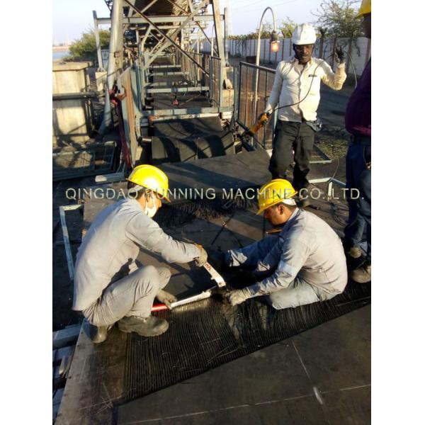 Steel Cord Conveyor Belt Jointing Machine Hot Vulcanization With 1600mm Width