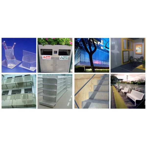 1mm Thick Perforated Metal/Aluminum Perforated Sheet/Perforated Net With Round Hole Shape