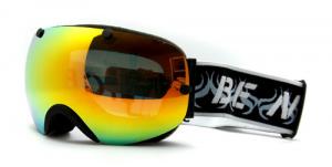 China Windproof Warm Dual-lens Adjustable Ski Snowboard Goggles with Print logo wholesale