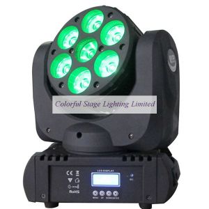 12x10W 4 in 1 RGBW LED MINI Moving Heads