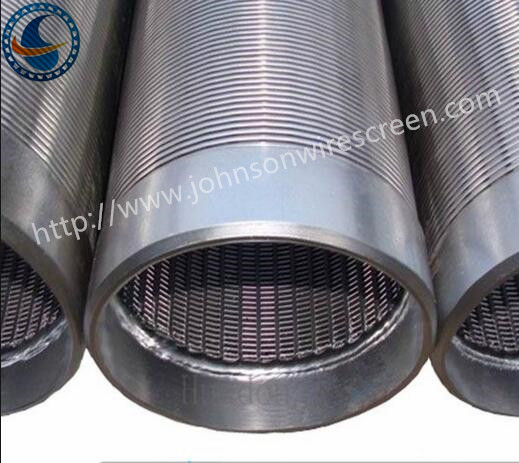 Shallow Well Johnson Stainless Steel Well Screens With ISO / CIQ / SGS Certificate
