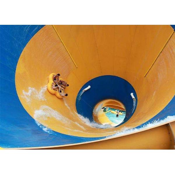 Giant Custom Water Slides Commercial Aqua Playground Open / Close Style Combined