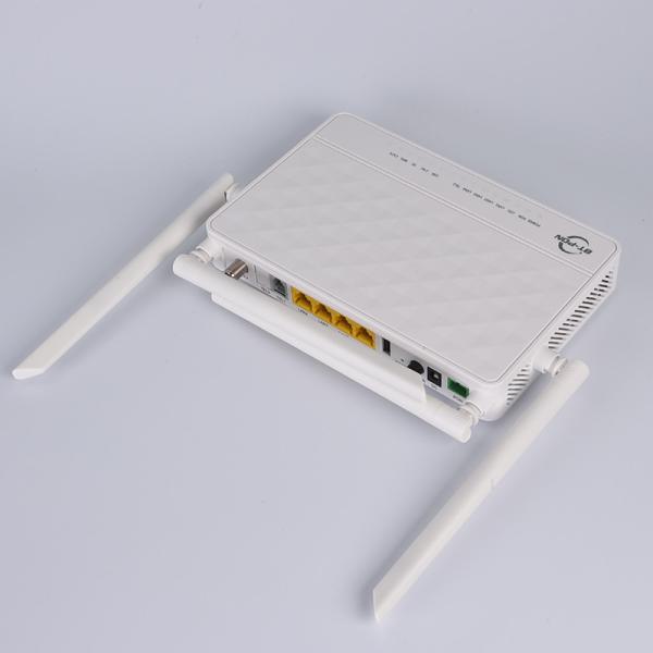 Dual Pon Port GEPON GPON XPON ONU Fiber Optic Network Router