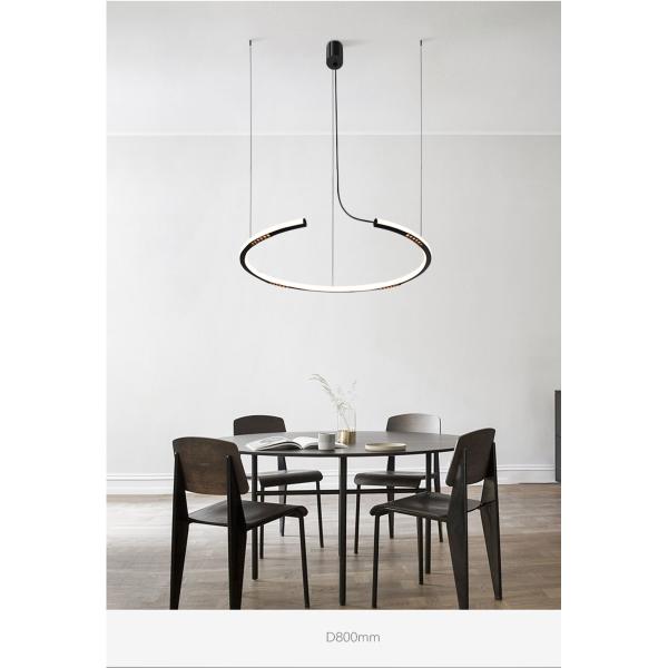 Modern Designer LED Pendant Lighting Nordic Brief Liner Pendant Lamp Anti-Dazzle Hanging Light(WH-MI-457)