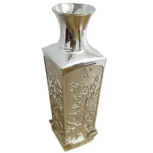 China Indoor decorative metal planter flower vase pot wholesale